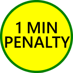ONE MINUTE PENALTY CHUKKER BUTTON