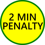 TWO MINUTE PENALTY CHUKKER BUTTON